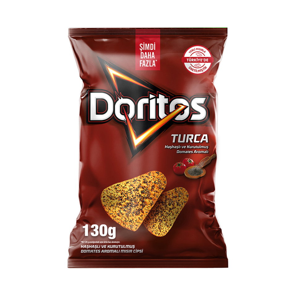 DORİTOS CİPS 130 GR-TURKA (SÜPER BOY)